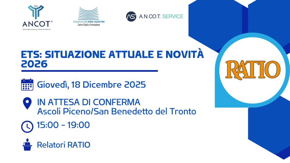 ETS: SITUAZIONE ATTUALE E NOVITÀ 2026